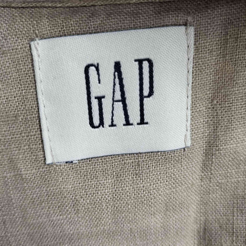 ギャップ Gap 90S~00S OLD リネンニット切替ベスト メンズ import:XL