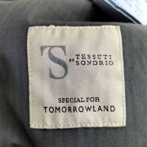 トゥモローランド TOMORROWLAND コットンピケ スリムストレートパンツ メンズ JPN:44