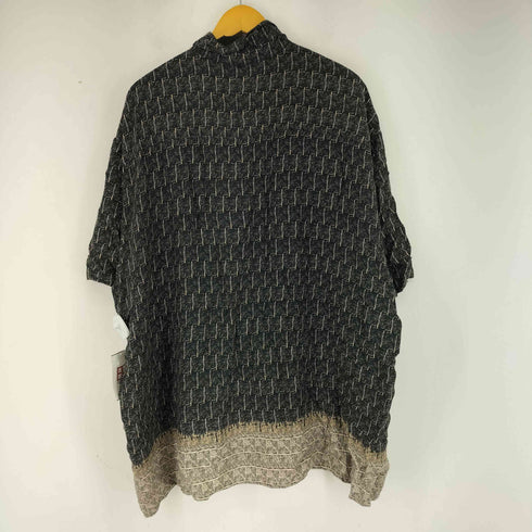 ピューリタン PURITAN 総柄 レーヨンシャツ メンズ 3XL