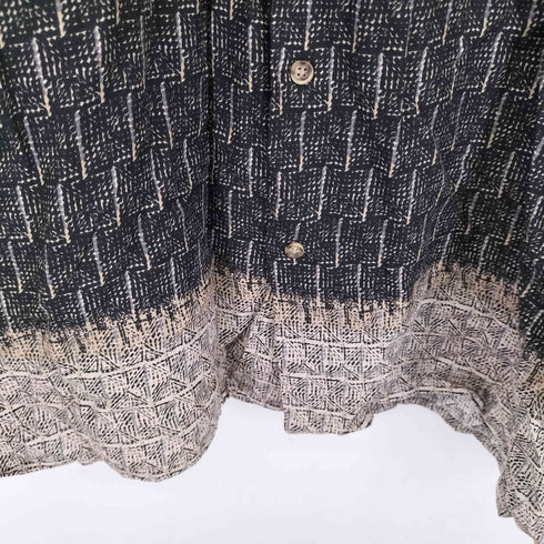 ピューリタン PURITAN 総柄 レーヨンシャツ メンズ 3XL
