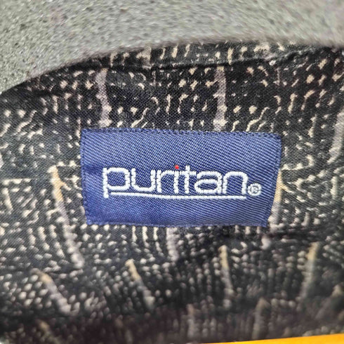 ピューリタン PURITAN 総柄 レーヨンシャツ メンズ 3XL
