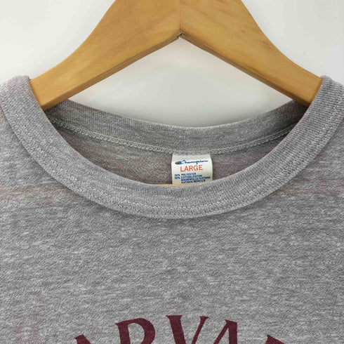 チャンピオン Champion USA製 80s トリコタグ HARVARD プリントTシャツ メンズ JPN:L