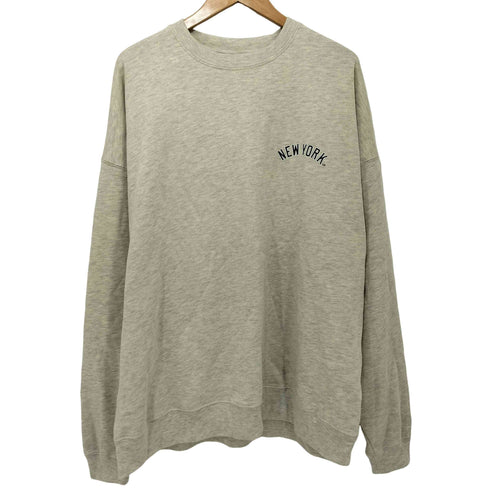 フリークスストア FREAKS STORE 裏起毛 チームロゴプリント ロングスリーブクルーネックスウェット メンズ Large