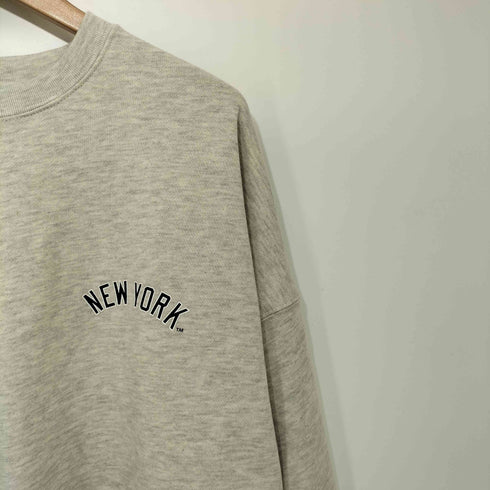 フリークスストア FREAKS STORE 裏起毛 チームロゴプリント ロングスリーブクルーネックスウェット メンズ Large