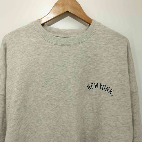 フリークスストア FREAKS STORE 裏起毛 チームロゴプリント ロングスリーブクルーネックスウェット メンズ Large
