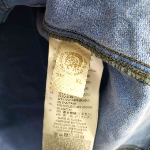 ディーゼル DIESEL ストレッチデニムジャケット メンズ import:XL