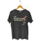 ベルバシーン Velva Sheen 70s-80s USA製 裾袖シングル 発砲プリント クルーネックTシャツ メンズ JPN:M