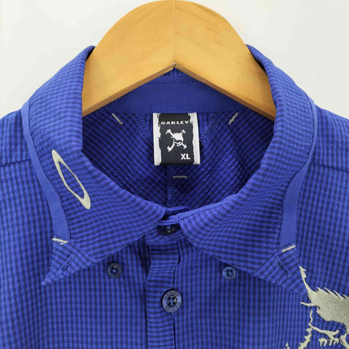 オークリー OAKLEY Skull Seersucker Shirts メンズ JPN:XL