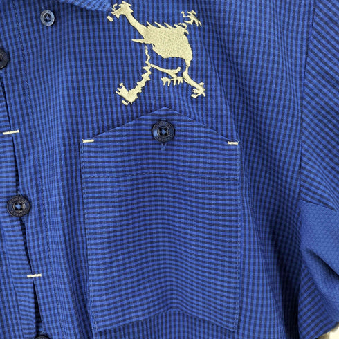 オークリー OAKLEY Skull Seersucker Shirts メンズ JPN:XL