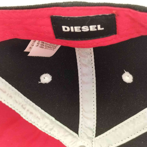 ディーゼル DIESEL フロント刺繍6パネルキャップ メンズ