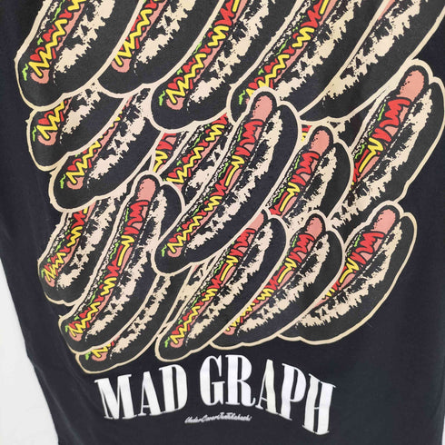 アンダーカバー UNDERCOVER MAD GRAPH HOTDOG ホットドッグ Tシャツ メンズ JPN:S