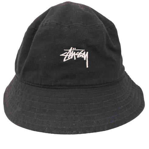 ステューシー Stussy ロゴ刺繍 バケットハット メンズ