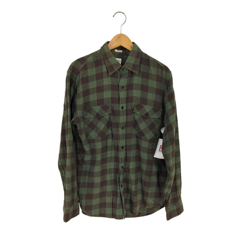 ジェイクルー J.CREW TAILORED FIT フラップポケット チェックシャツ レディース JPN:M