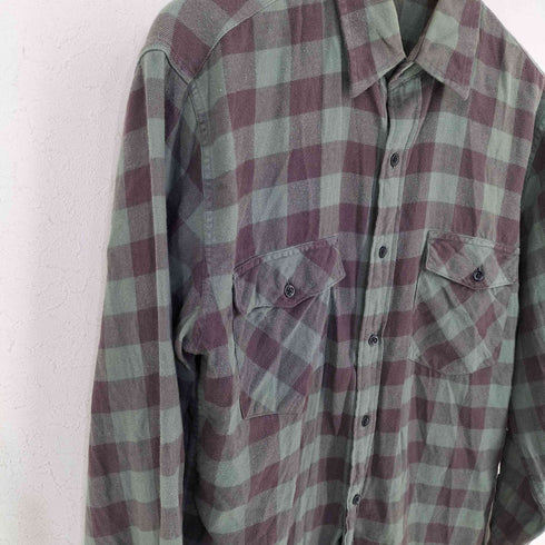 ジェイクルー J.CREW TAILORED FIT フラップポケット チェックシャツ レディース JPN:M