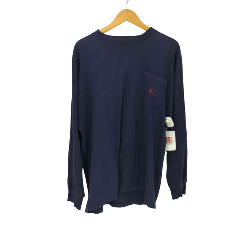 バーバリーズ BURBERRYS MADE IN USA ロゴプリント ポケットL/S TEE メンズ import:L
