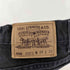 リーバイス Levis MADE IN USA 550 95年製 ボタン裏575 オレンジタブ 後染め ブラックデニムパンツ メンズ 34×32
