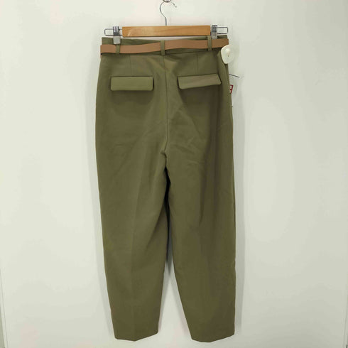 ザラ ZARA BELTED TAPERED PANTS レディース JPN:XS