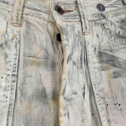ダブルアールエルラルフローレン RRL RALPH LAUREN MADE IN USA ヴィンテージ加工 ダブルニー ペインターパンツ メンズ 32