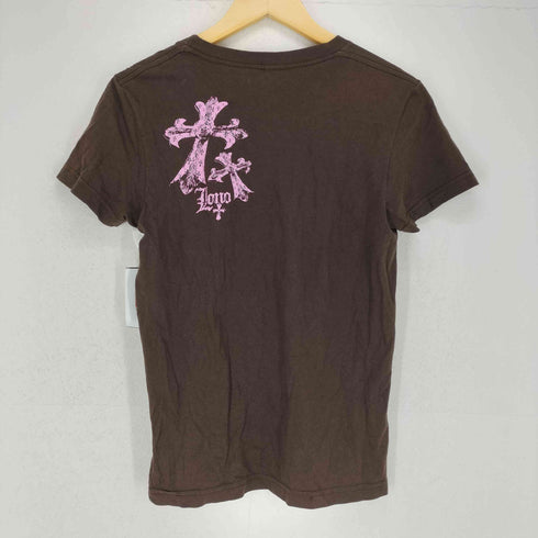アメリカンアパレル AMERICAN APPAREL MADE IN USA クロスプリントTシャツ メンズ L