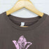 アメリカンアパレル AMERICAN APPAREL MADE IN USA クロスプリントTシャツ メンズ L