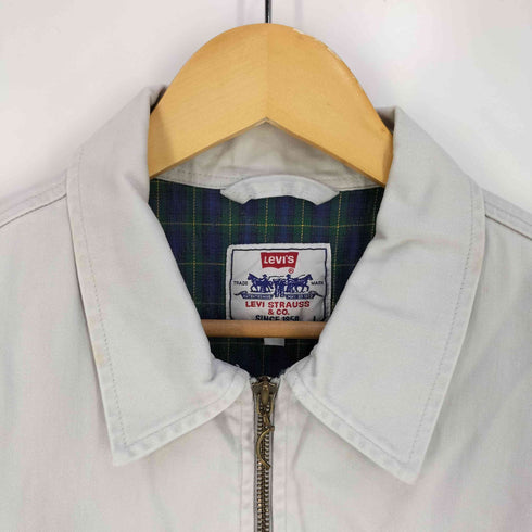 リーバイス Levis 裏地チェック ジップアップワークジャケット メンズ import:L