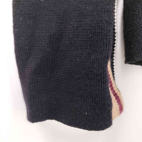 バーバリーブラックレーベル BURBERRY BLACK LABEL サイドラインニット メンズ 2
