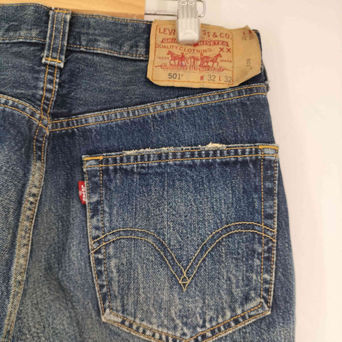 ステューシー Stussy ダメージリペア 加工 501 デニムパンツ メンズ 32×32