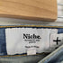 ニッチ niche. パッチワーク デニムパンツ メンズ JPN:L