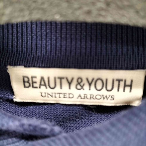 ビューティーアンドユースユナイテッドアローズ BEAUTY & YOUTH UNITED ARROWS ガスコットン 3ボタン ポロニット メンズ JPN:M