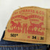 リーバイス Levis 501 ストレートデニムパンツ メンズ 34/30