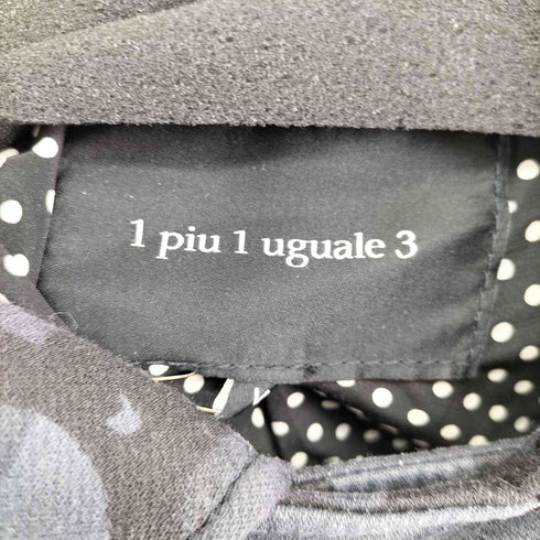 ウノピュウノウグァーレトレ 1PIU1UGUALE3 sweat denim riders jacket メンズ V