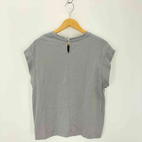 プラステ PLST ビジューネックダブルスリーブTシャツ レディース JPN:S
