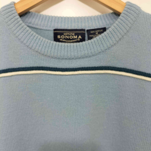 ソノマ sonoma クルーネック アクリルニット メンズ import:M