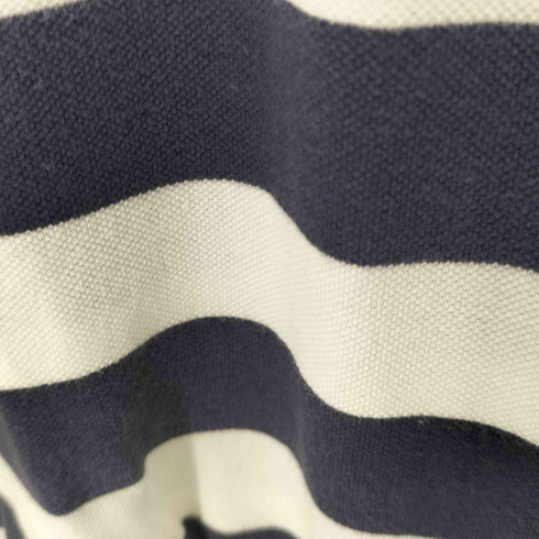 ポロバイラルフローレン Polo by RALPH LAUREN スモールポニー刺繍 ボーダー S/S ポロシャツ メンズ import:XL