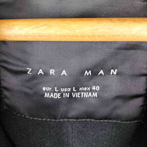 ザラマン ZARA MAN 異素材切り替えジップデザインジャケット メンズ import:L