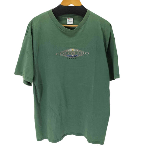 フロント刺繍 S/S Tシャツ メンズ import:XL