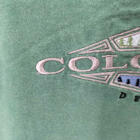 フロント刺繍 S/S Tシャツ メンズ import:XL