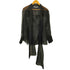 ザラ ZARA シアーブラウス レディース JPN:M