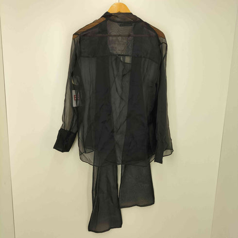 ザラ ZARA シアーブラウス レディース JPN:M