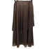 レイビームス Ray BEAMS RBS シアー チンツ アシンメトリー プリーツ スカート レディース JPN:0