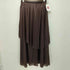 レイビームス Ray BEAMS RBS シアー チンツ アシンメトリー プリーツ スカート レディース JPN:0