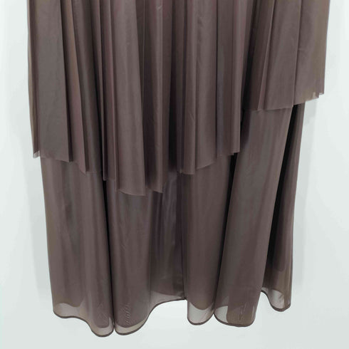 レイビームス Ray BEAMS RBS シアー チンツ アシンメトリー プリーツ スカート レディース JPN:0