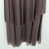 レイビームス Ray BEAMS RBS シアー チンツ アシンメトリー プリーツ スカート レディース JPN:0