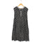 ヌキテパ NE QUITTEZ PAS Dobby Stripe Flower Print Sleeveless Dress レディース JPN:S