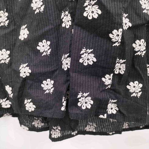 ヌキテパ NE QUITTEZ PAS Dobby Stripe Flower Print Sleeveless Dress レディース JPN:S