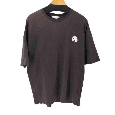 アーバン レヴィヴォ URBAN REVIVO プリント クルーネック S/S Tシャツ メンズ JPN:L