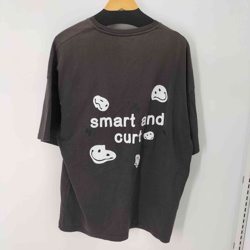 アーバン レヴィヴォ URBAN REVIVO プリント クルーネック S/S Tシャツ メンズ JPN:L