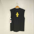 ヘインズ Hanes 企業プリント ノースリーブ クルーネック Tシャツ メンズ import:L