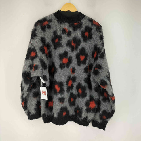 ケンゾーパリス KENZO PARIS HANA LEOPARD フラワー レオパード ニット セーター メンズ JPN:L
