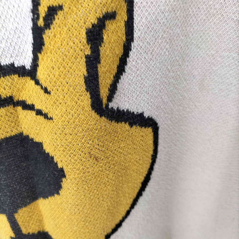 アーバン レヴィヴォ URBAN REVIVO キャラクター パーカー 裾ドローコード メンズ JPN:L